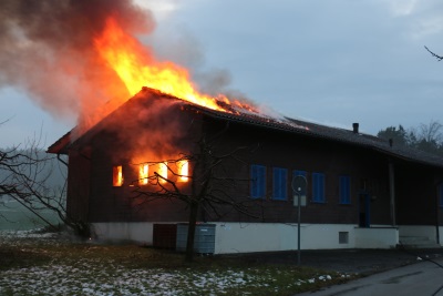 Brandbild: KAPO Zürich